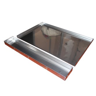 Plechy do slnečného taviva - nerez